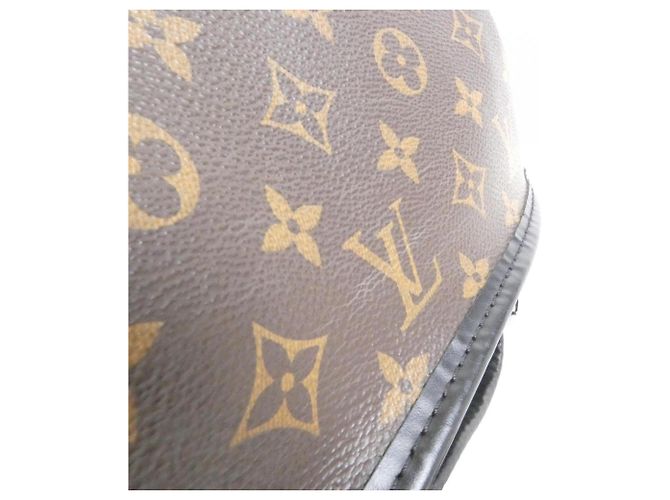 Mochila Louis Vuitton Monogram Macassar Castaño - vista 4