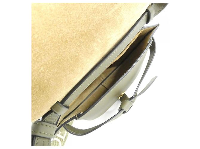 Sac à épaule Loewe Gate Dual Mini Vert - vue 6
