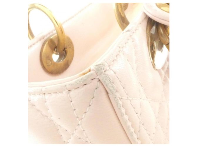 Bolso Christian Dior Lady Medium Rosa - vista 4