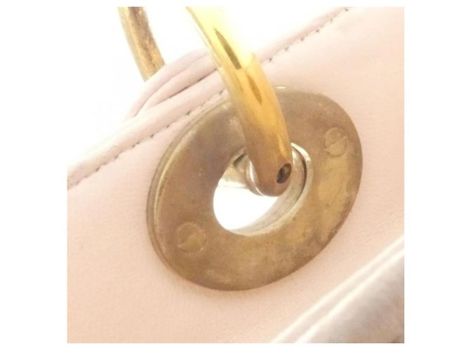 Bolso Christian Dior Lady Medium Rosa - vista 6