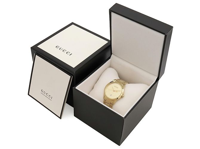Orologio al Quarzo da Uomo Gucci G-Timeless Quadrante Oro - vista 10