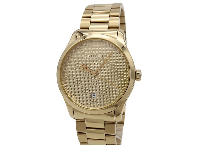 Orologio al Quarzo da Uomo Gucci G-Timeless Quadrante Oro - vista 5