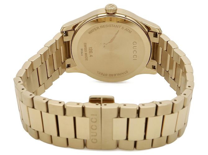 Orologio al Quarzo da Uomo Gucci G-Timeless Quadrante Oro - vista 8