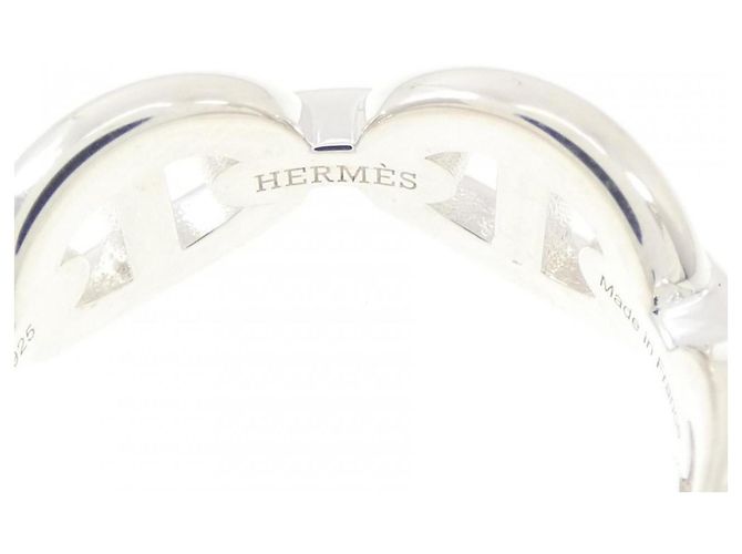 Ring Anel Hermès Chaine d'Ancre Enchainée Prata - vista 3