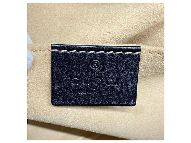 Borsa a tracolla Gucci GG Marmont Nero - vista 5