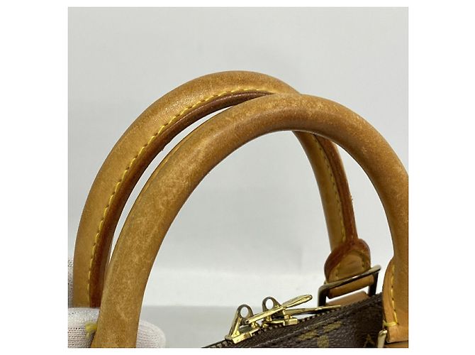 Bolso de mano Louis Vuitton Alma Monogram Castaño - vista 7