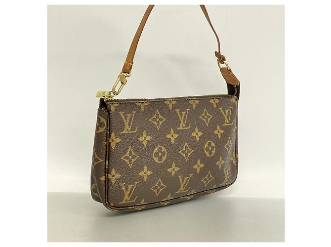 Louis Vuitton Monogram Pochette Accessoires Castaño - vista 2