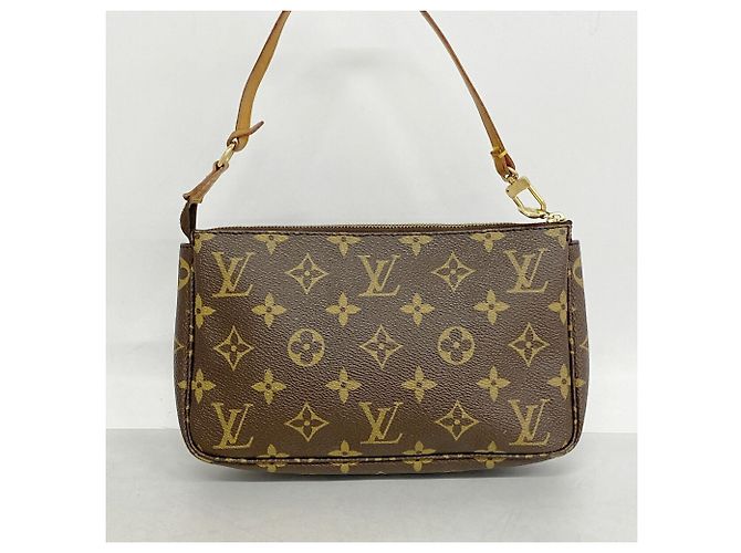 Louis Vuitton Monogram Pochette Accessoires Castaño - vista 9