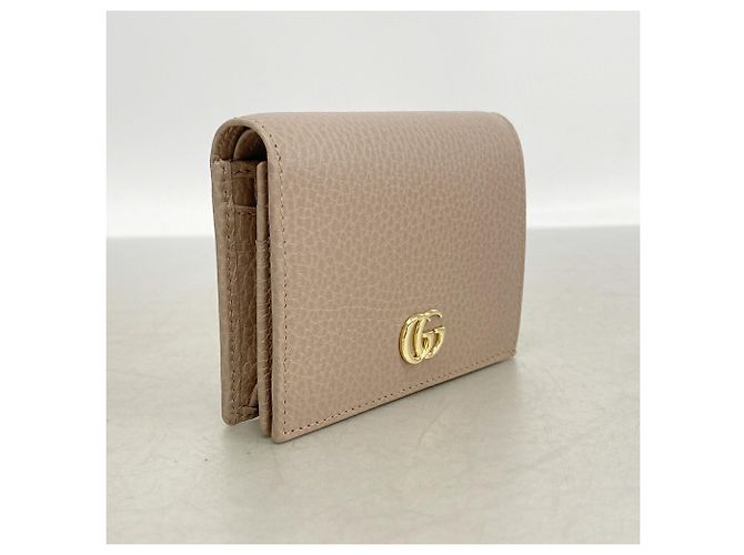 Gucci GG Marmont Ledergeldbörse Pink - Ansicht 2