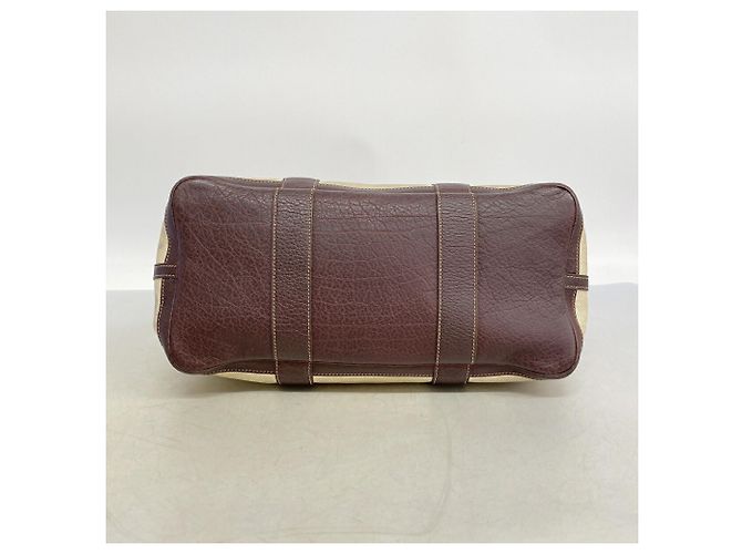 Hermès Saco Tote Hermes Garden PM Marrom - vista 3