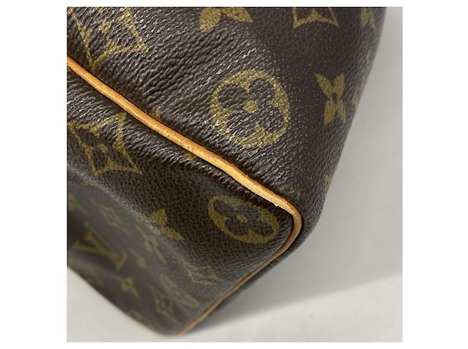 Bolso Louis Vuitton Monogram Speedy 35 Castaño - vista 7