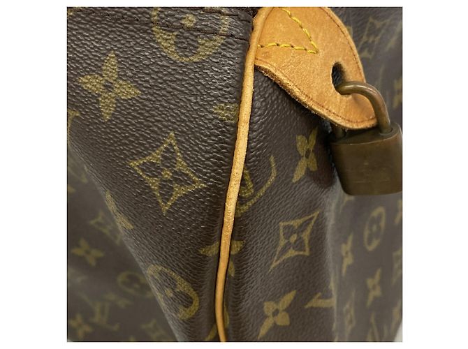 Bolso Louis Vuitton Monogram Speedy 35 Castaño - vista 8