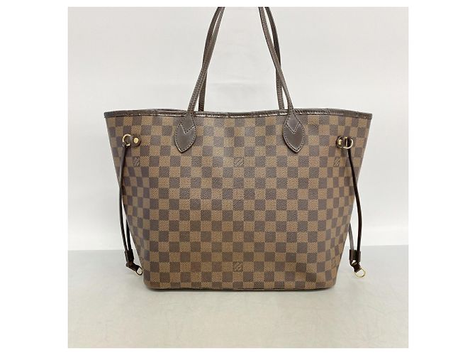 Borsa Tote Louis Vuitton Damier Neverfull MM N51105 Ebene Damier ebene - vista 11