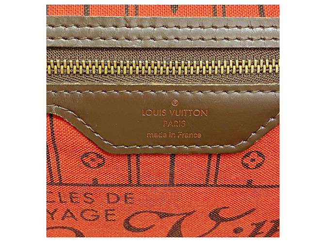 Borsa Tote Louis Vuitton Damier Neverfull MM N51105 Ebene Damier ebene - vista 5