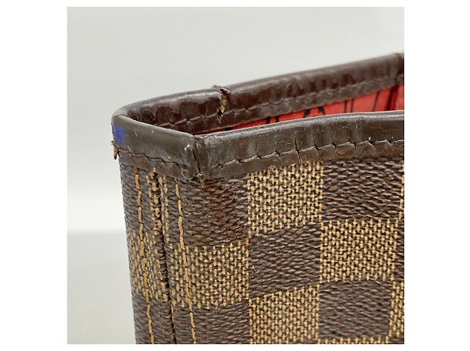 Borsa Tote Louis Vuitton Damier Neverfull MM N51105 Ebene Damier ebene - vista 6