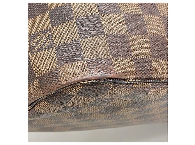 Borsa Tote Louis Vuitton Damier Neverfull MM N51105 Ebene Damier ebene - vista 7