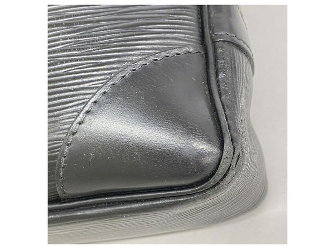 Sac Louis Vuitton Epi Vivienne MM Noir - vue 6