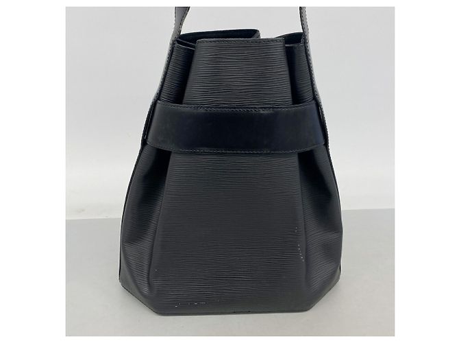 Louis Vuitton Epi Sac Depaule PM Shoulder Bag Nero - vista 12