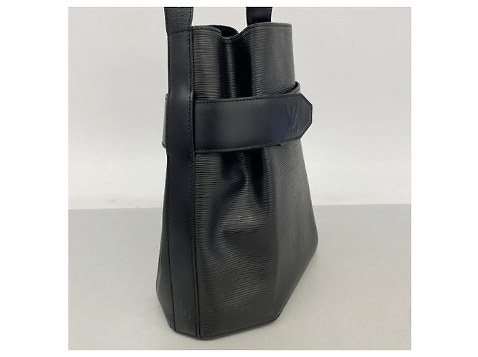 Louis Vuitton Epi Sac Depaule PM Shoulder Bag Nero - vista 2