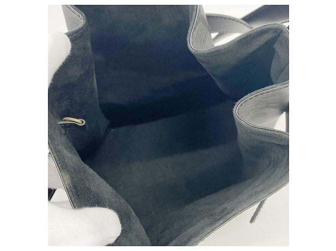 Louis Vuitton Epi Sac Depaule PM Shoulder Bag Nero - vista 4