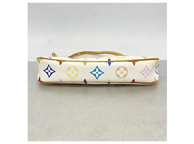 Louis Vuitton Monogram Multicolor Pochette Accessoires Blanc - vue 3