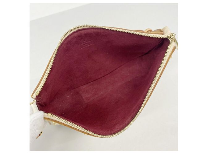 Louis Vuitton Monogram Multicolor Pochette Accessoires Blanc - vue 4