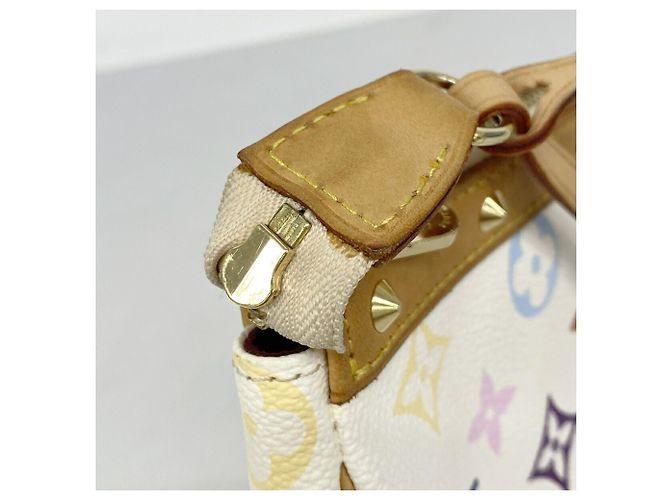 Louis Vuitton Monogram Multicolor Pochette Accessoires Blanc - vue 7