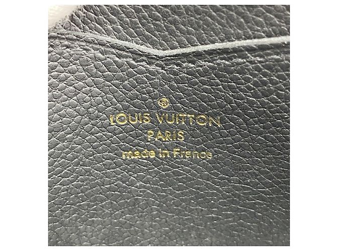 Louis Vuitton Monogram Empreinte Zippy Coin Purse Negro - vista 4