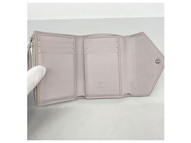 Cartera Tri-fold Louis Vuitton Castaño - vista 3