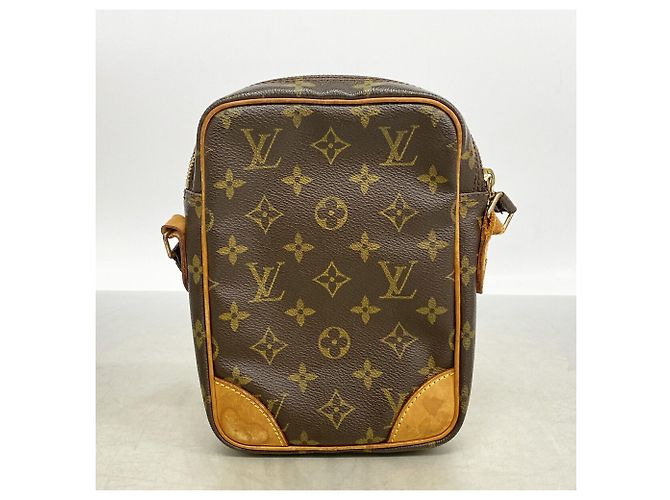 Borsa a tracolla Louis Vuitton Monogram Danube Marrone - vista 12