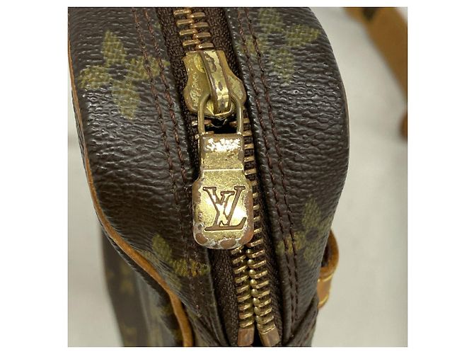 Borsa a tracolla Louis Vuitton Monogram Danube Marrone - vista 7