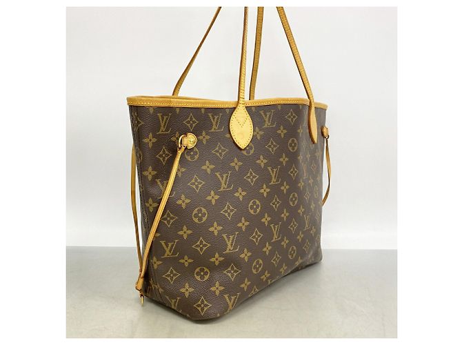 Louis Vuitton Monogram Neverfull MM Tote Bag Braun - Ansicht 2