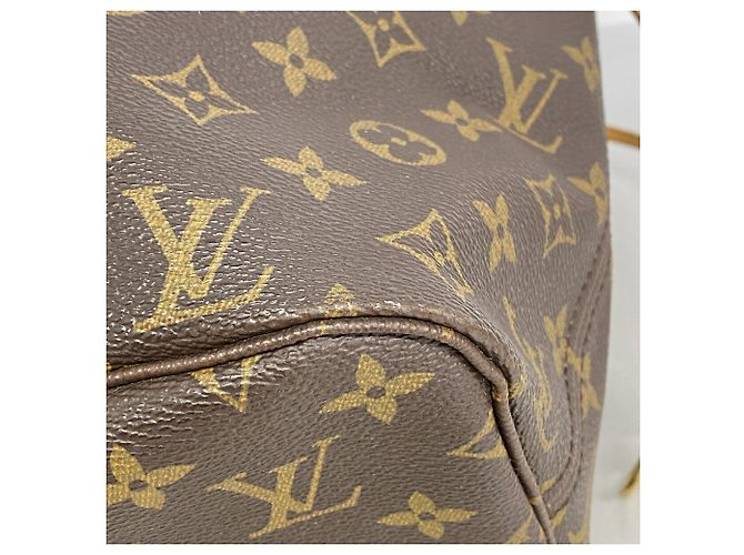 Louis Vuitton Monogram Neverfull MM Tote Bag Braun - Ansicht 6