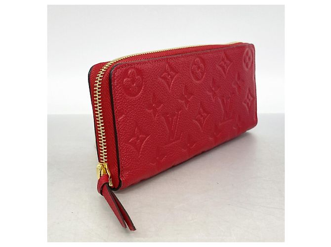 Louis Vuitton Monogram Empreinte Portefeuille Clemence Long Wallet Rot - Ansicht 2