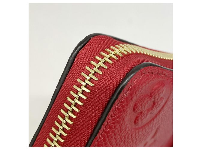 Louis Vuitton Monogram Empreinte Portefeuille Clemence Long Wallet Rot - Ansicht 6