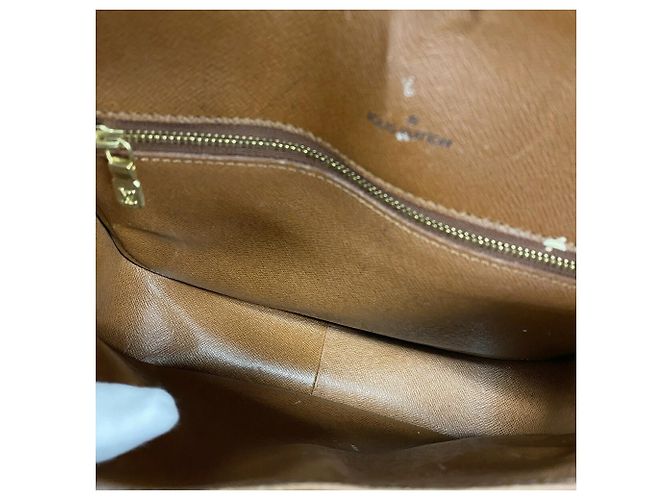 Louis Vuitton Monogram Cartouchiere GM Schultertasche Braun - Ansicht 4