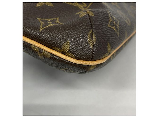 Borsa a tracolla Louis Vuitton Monogram Musette Tango Marrone - vista 6
