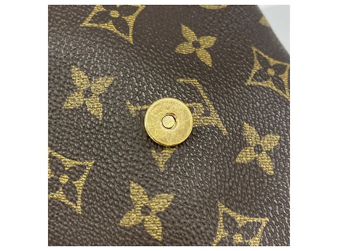 Borsa a tracolla Louis Vuitton Monogram Musette Tango Marrone - vista 9