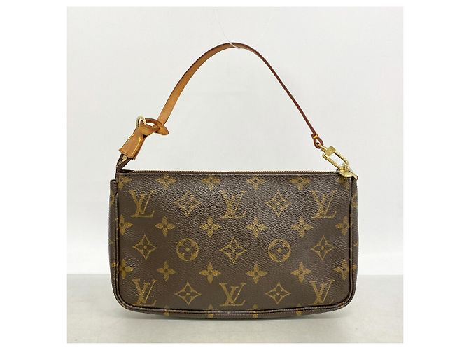 Louis Vuitton Monogram Pochette Accessoires Tasche Braun - Ansicht 9