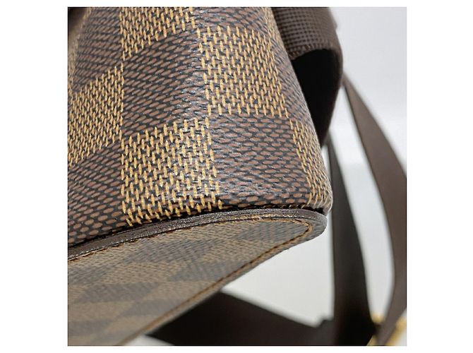 Borsa a tracolla Louis Vuitton Damier Geronimos in Ebene Damier ebene - vista 6
