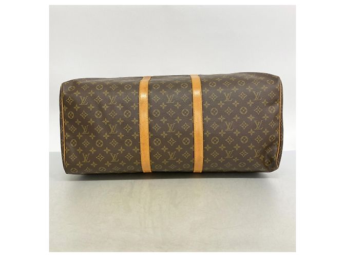 Bolso Louis Vuitton Boston Monogram Keepall 60 Castaño - vista 3