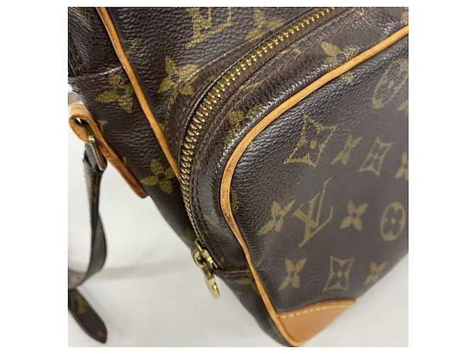 Bolso de hombro Louis Vuitton Monogram Amazon Castaño - vista 7