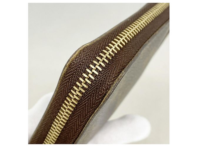 Monedero Zippy Monogram Louis Vuitton Castaño - vista 5
