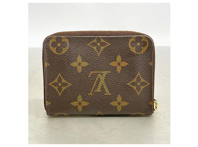 Monedero Zippy Monogram Louis Vuitton Castaño - vista 8