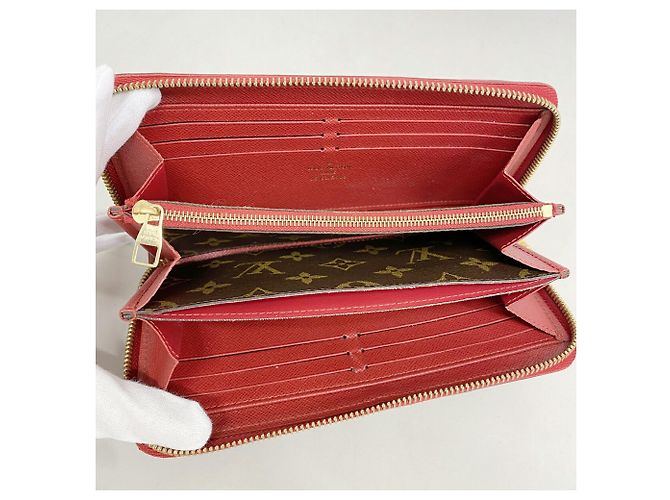 Louis Vuitton Monogram Retiro Zippy Wallet M61854 Marrone Fuschia - vista 3