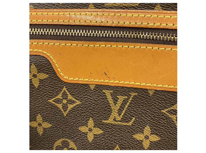 Bolso de hombro Louis Vuitton Monogram Saint Germain 28 Castaño - vista 10