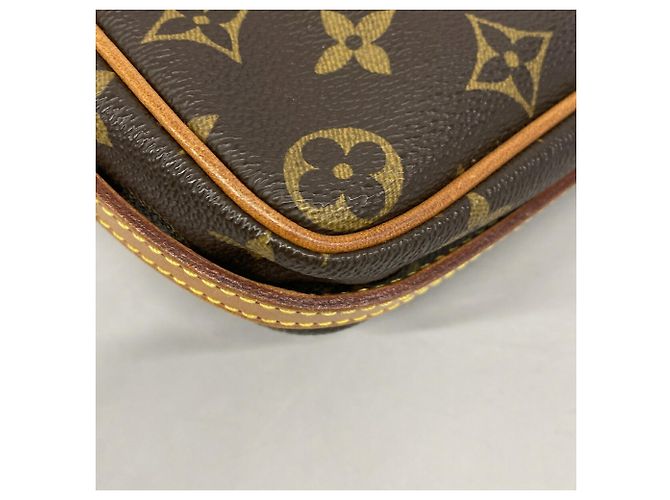 Bolso de hombro Louis Vuitton Monogram Saint Germain 28 Castaño - vista 7