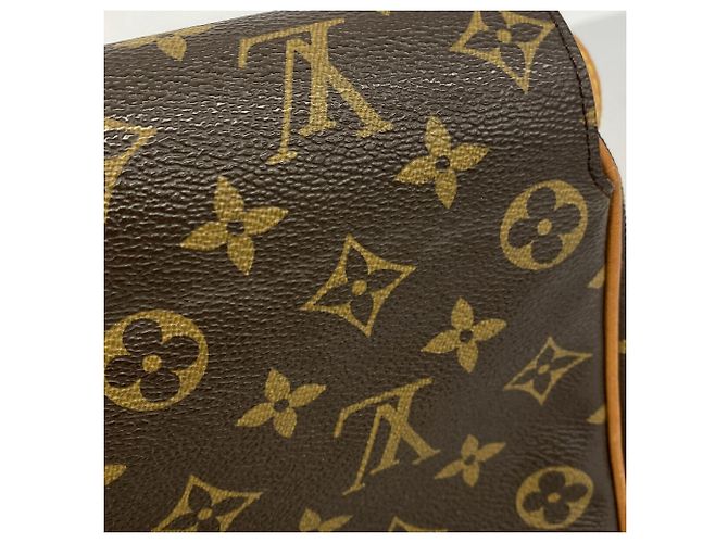 Bolso de hombro Louis Vuitton Monogram Saint Germain 28 Castaño - vista 9