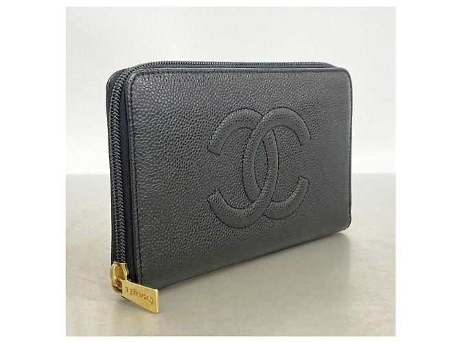 Cartera larga Chanel negra Negro - vista 2