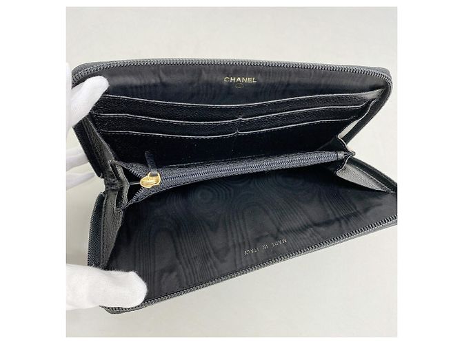 Cartera larga Chanel negra Negro - vista 3